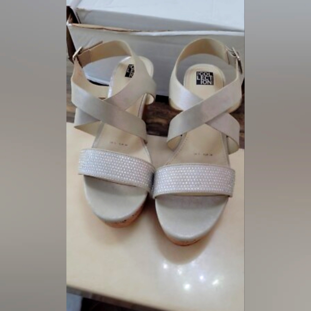 Debenhams the collection courtney Metalic Wedges